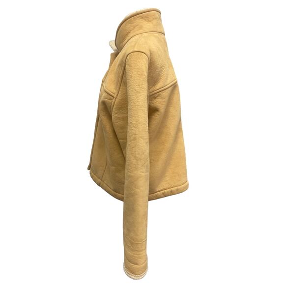 County Clothing Co Womens XL Poly Cotton Long Sleeve Button Up Sueded Jacket - Picture 3 of 5